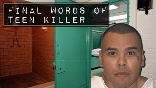 Death Row Prisoners Haunting Last Words For Family of Murdered Teen Before Texas Execution [upl. by Reyam]