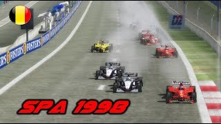 F1 Challenge 1998  Belgian GP Monsoon [upl. by Hull]