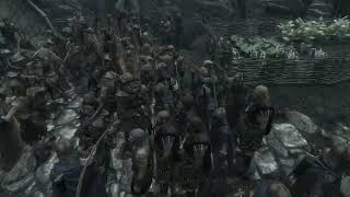 Skyrim Battles  Nord Army vs Orc Army 12 [upl. by Eelame]