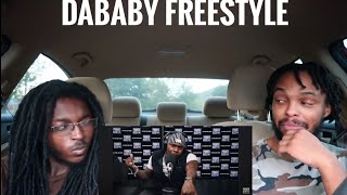 FREESTYLE DABABY UNDEFEATED  DaBaby Freestyles over quotLIKE THATquot amp quotGET IT SEXYYquot  REACTION [upl. by Frasco]