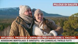 Influenza prosegue campagna per effettuare il vaccino [upl. by Akemeuwkuhc715]