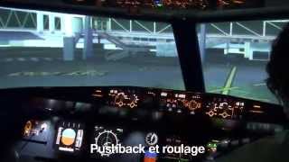 Vol en Immersion  Episode 1 quotNiceBergamoquot  Simulateur avion de ligne [upl. by Andersen]