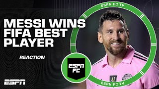 Gab I dont understand why Messi won 2023 FIFA Mens Best Player 👀  ESPN FC [upl. by Wilie695]