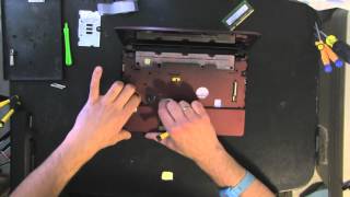 ASUS EeePC 1015PEB laptop netbook take apart video disassemble how to open disassembly [upl. by Nydia347]