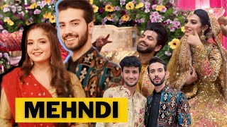 Zaraib ki mehndi ❤️ full dance hua 😂 [upl. by Nekcarb]