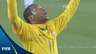 Brazil v Chile  2010 FIFA World Cup  Match Highlights [upl. by Yrmac]