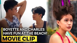 Boyette and Charles have fun at the beach  Boyette Not A Girl Yet Movie Clip [upl. by Eeb]