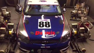 Dennis Racing Mondeo ST220 DR1 Dyno testing [upl. by Arit548]