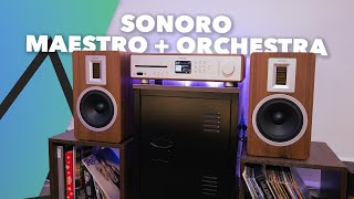 Sonoro Maestro et Orchestra  Ampli hifi et serveur média super complet [upl. by Haletky]