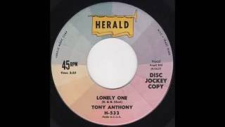 Teener Tony Anthony  Lonely One  Peek A Boo Herald 533 1958 [upl. by Berrie79]