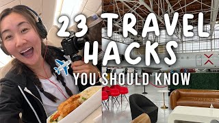 23 Travel Tips amp Hacks for 2023 that make traveling easier [upl. by Innes993]