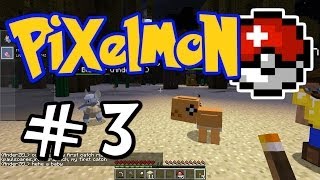 Minecraft Pixelmon  E03 quotFirst Catchesquot Pokemon Mod for Minecraft [upl. by Ennaesor]