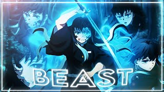 Muichiro Tokito  Demon Slayer AMVEdit Beast  Quick [upl. by Aytak]