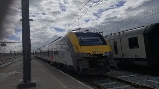 Train Ride  SNCBNMBS  Siemens Desiro ML [upl. by Orodisi]