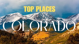 BEST 12 places to see in Colorado  Colorado Bucket List [upl. by Younger373]