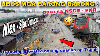 MGA BAHAY MALAPIT SA RILES NG PNR WASAK LAHAT  para sa NSCR  PNR Project Manila [upl. by Linder252]