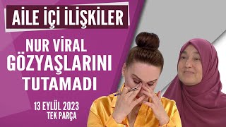 Aile içi İlişkiler Nur Viral Saliha Erdimi dinledikçe gözyaşlarını tutamadı [upl. by Eliga]