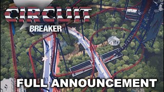 Circuit Breaker Unveiling at IAAPA 2022  New Tilt Coaster Coming to Circuit of the Americas [upl. by Denison]