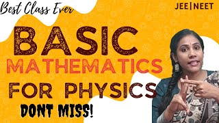 Basic Maths For Physics Basic Mathematics Trignometry Differentiation n Integration [upl. by Lucian312]