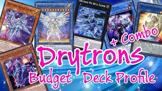 YuGiOh Budget Drytron Deck Profile  Combo JulyAugust 2021 [upl. by Araj]