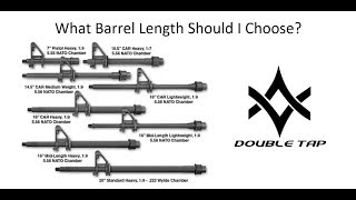 What AR15 Barrel Length Should I Choose [upl. by Aiuqram]