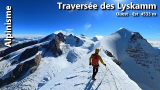 Alpinisme  Traversée du Lyskamm  4532 m [upl. by Jurgen]