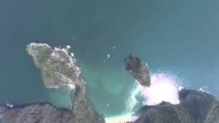 Ultimate Aerial View over Halong Bay Vietnam  VietnamesePrivateTourscom [upl. by Cressler]