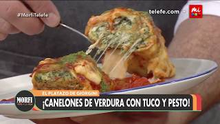 Canelones de verdura  Morfi [upl. by Gnim]