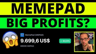 HOW PROFITABLE IS THE MEMEPAD LAUNCHPAD SHOCKING [upl. by Adnuhsar647]