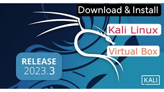 How to download and install Kali Linux in virtual box bangla 20233  কালি লিনাক্স ইনস্টল করুন [upl. by Adoree]