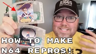 EASY Way to Make N64 REPROS  Nintendo 64 Reproduction Games [upl. by Codel829]