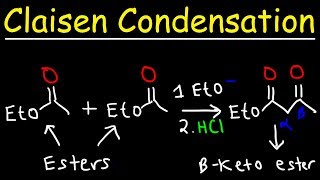 Claisen Condensation Reaction Mechanism [upl. by Goldston291]