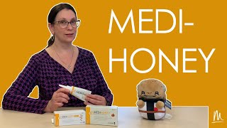 Product Demo Medihoney Paste amp Medihoney Gel  Wound amp Burn Dressing Manuka Honey  Medical Monks [upl. by Ardnovahs423]