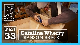 Building the Catalina Wherry  Part 33  Sheer structure [upl. by Spratt]