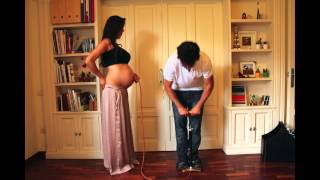 Time Lapse Pregnancy  6800 pictures in 37 seconds [upl. by Einafats386]