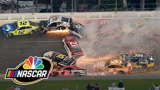 NASCAR Cup Series Daytona 500 2019  EXTENDED HIGHLIGHTS  Motorsports on NBC [upl. by Annyrb]