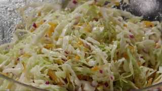 How to Make Cabbage Coleslaw  Allrecipes [upl. by Yuma]