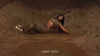 SZA  Open Arms Solo Version Lyric Video [upl. by Chitkara]