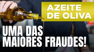 Azeite de oliva fraudado está entupindo sua circulação ao invés de ser elixir da longevidadealerta [upl. by Eydnarb]