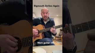 Bigmouth Strikes Again acoustic guitar riff  classic guitar part from this song from The Smiths [upl. by Neik]