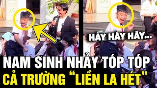 Lướt TÓP TÓP quá 180 phút nam sinh cấp 2 CÓ MÀN NHẢY khiến cả trường LA HÉT  Tin Nhanh 3 Phút [upl. by Htebaile]