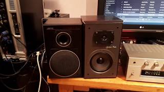 Jamo Compact 70 VS Jamo Graduate Monitor  Technics SU8044 [upl. by Sheepshanks]