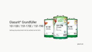 Glasurit® UV Grundfüller NL [upl. by Rozelle]