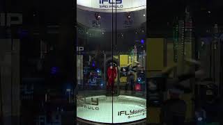 IFly fun session wind tunnel skydive indoor [upl. by Noella]