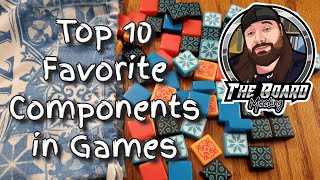 Top 10 Components in Board Games [upl. by Leuqer417]