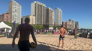 2023 Chicago AVP  DietrichFrishman v BudingerEvans  Round of 16 [upl. by Olivier959]