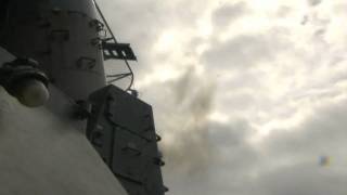 Navy 20MM Vulcan Cannon Ship Defense System Phalanx CIWS in Action [upl. by Pauwles]