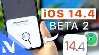 iOS 144 Beta 2  Was ist neu Bluetooth Einstellungen AirTags amp mehr  NilsHendrik Welk [upl. by Wendin]