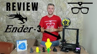 Análise da Impressora 3D Ender3 Review [upl. by Ydarg]