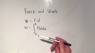 Force and Work Integrals [upl. by Henebry]